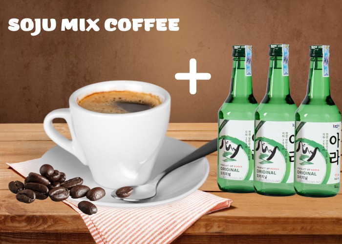 Soju Korice Mix Cà Phê